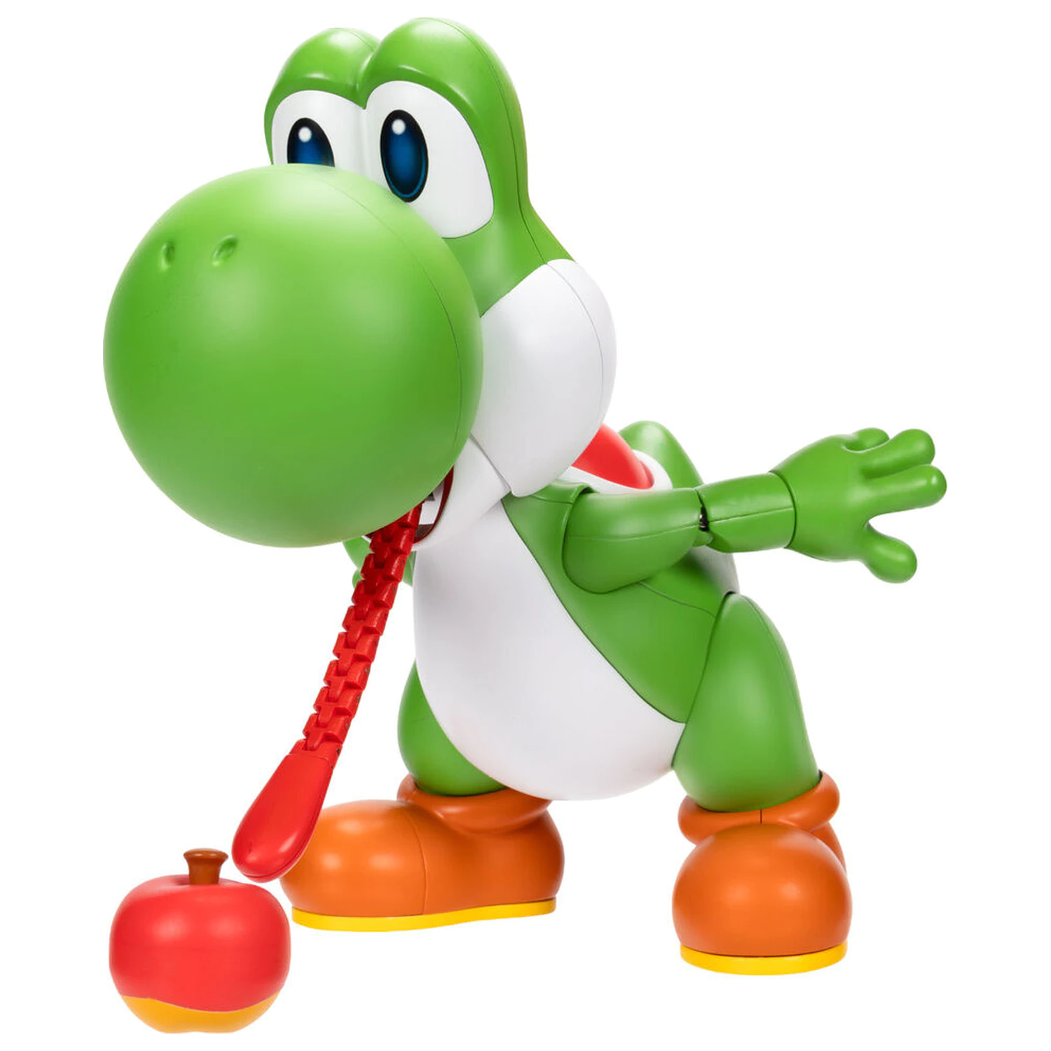 Super Mario Bros Yum Yum Yoshi figurina interactiva 20 cm poza produsului