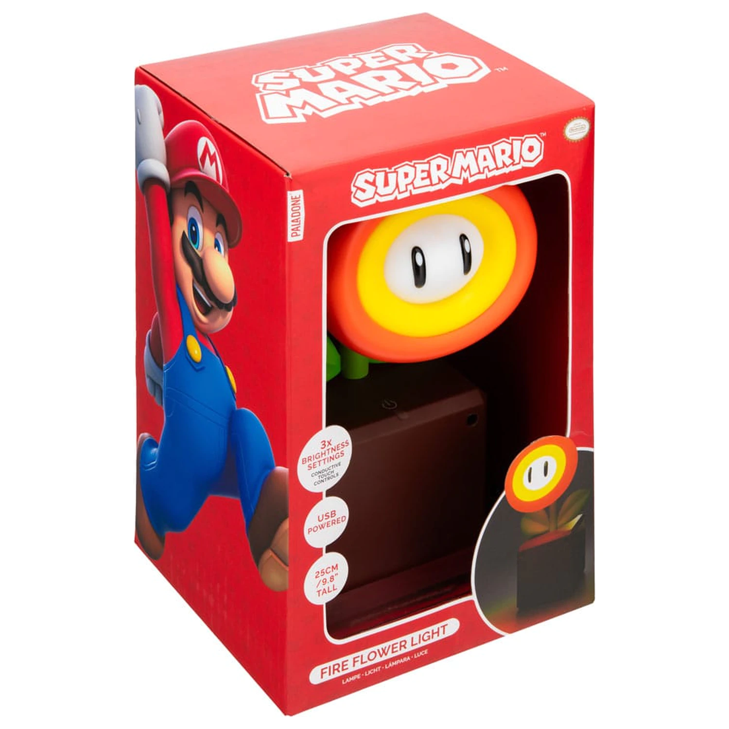 Super Mario Lampa Light Fire Flower poza produsului