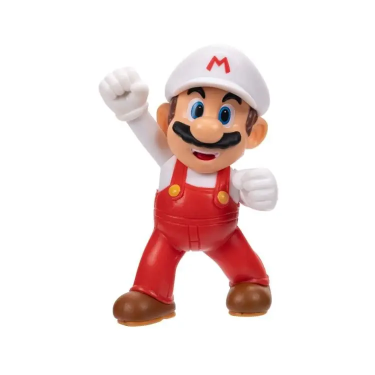 figurina Super Mario Fire Mario 6cm poza produsului