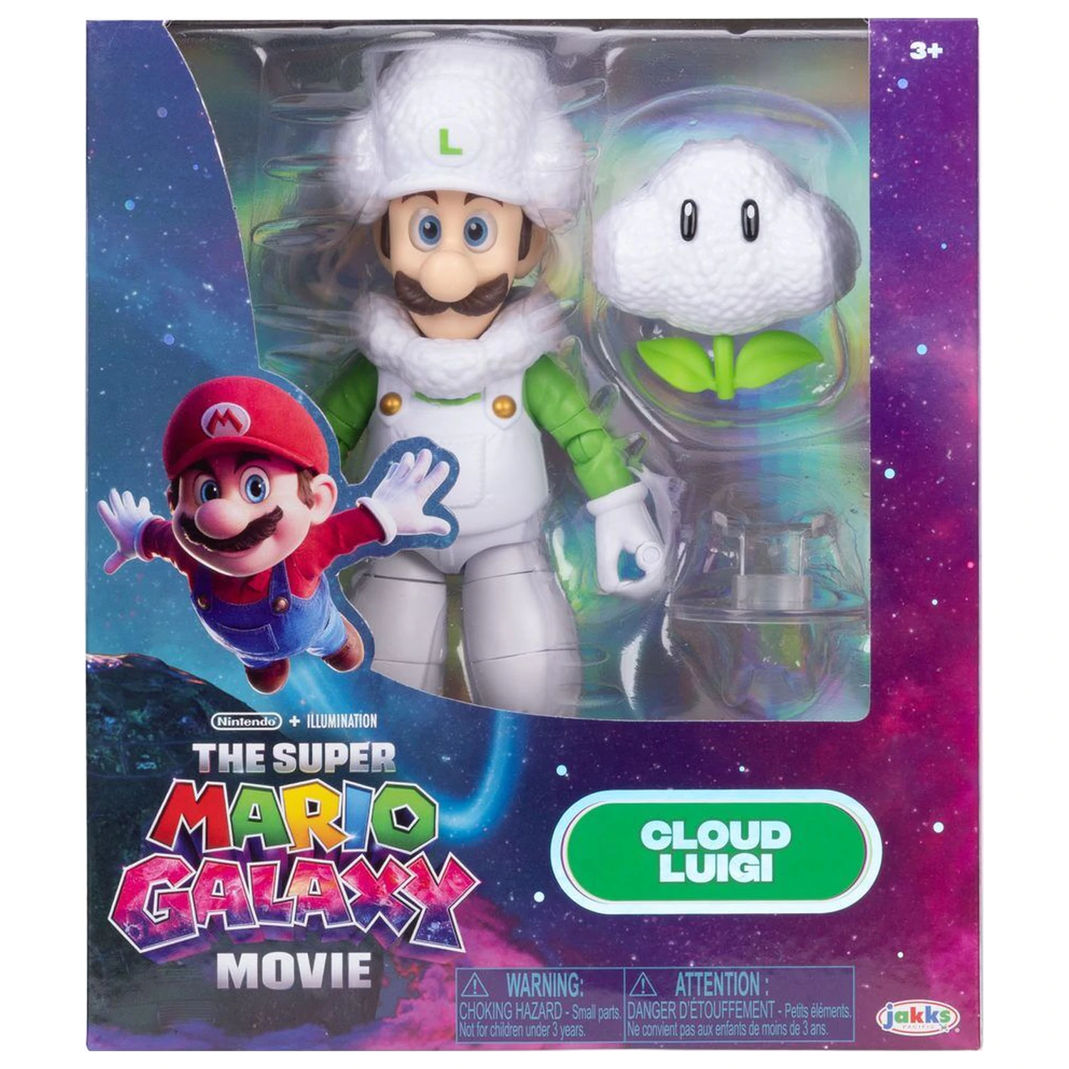 Super Mario Galaxy Movie Cloud Figurina Luigi 13cm poza produsului
