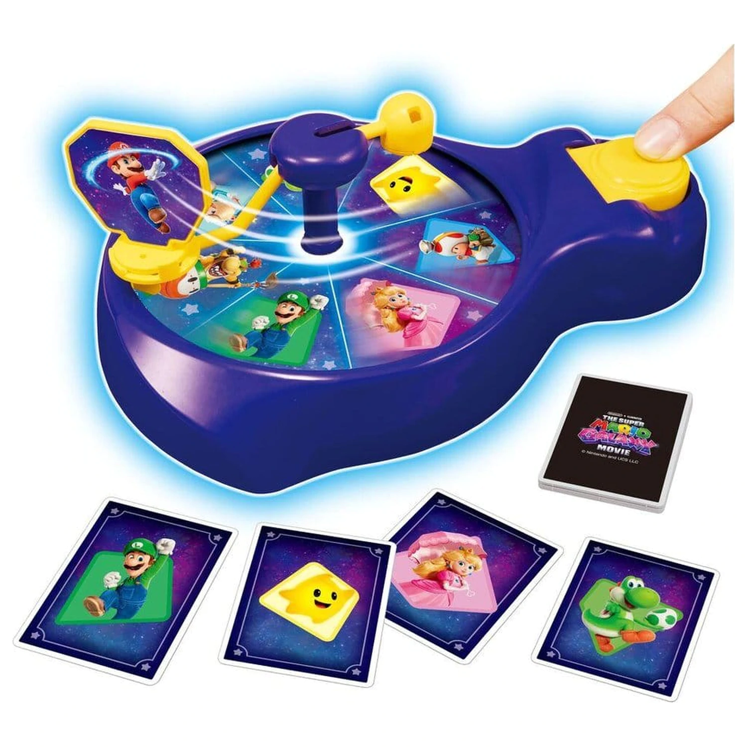 Joc Super Mario Galaxy Movie Spin'n Match poza produsului
