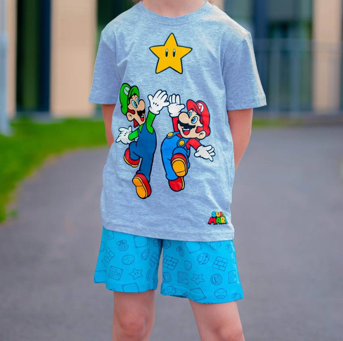 Pijama scurtă pentru copii Super Mario poza produsului