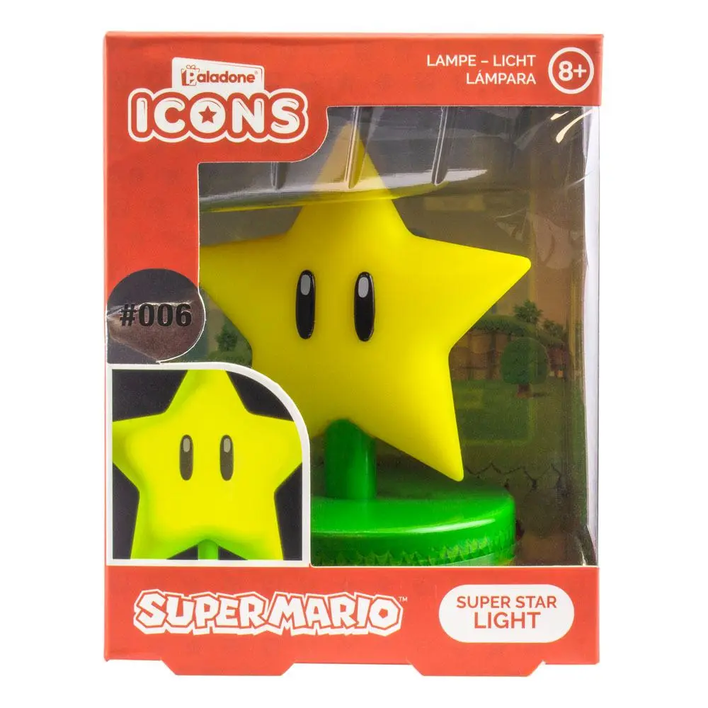 Super Mario Icon Light Lumină Super Star (V2) poza produsului