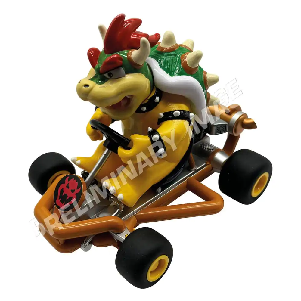 Super Mario Kart RC Mașină telecomandată 1/18 2.4GHz Pipe Kart Bowser poza produsului