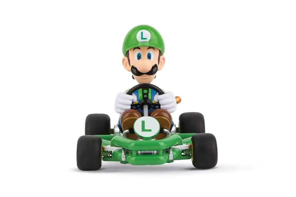 Super Mario Kart RC masina teleghidata 1/18 2.4GHz Pipe Kart Luigi poza produsului