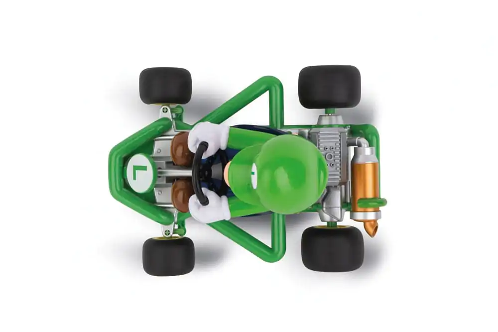 Super Mario Kart RC masina teleghidata 1/18 2.4GHz Pipe Kart Luigi poza produsului