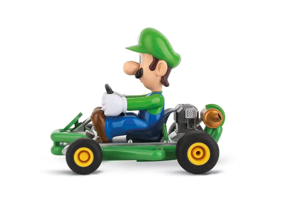 Super Mario Kart RC masina teleghidata 1/18 2.4GHz Pipe Kart Luigi poza produsului