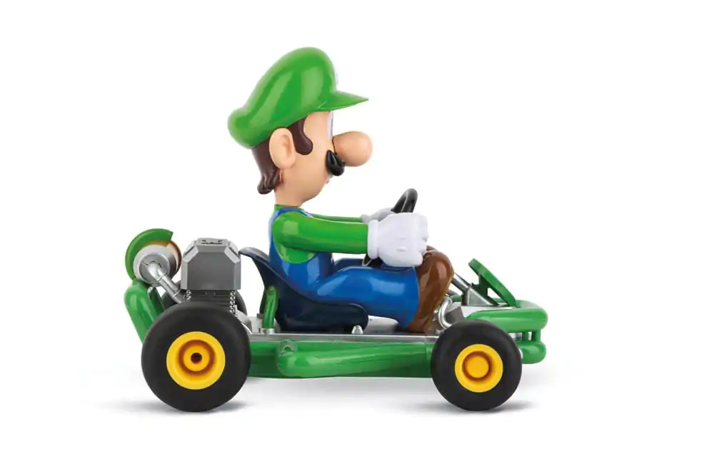 Super Mario Kart RC masina teleghidata 1/18 2.4GHz Pipe Kart Luigi poza produsului