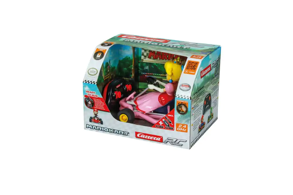 Super Mario Kart Masina RC teleghidata 1/18 2.4GHz Pipe Kart Peach poza produsului