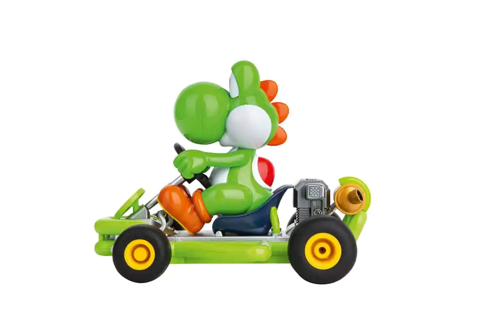 Super Mario Kart RC masina teleghidata 1/18 2.4GHz Pipe Kart Yoshi poza produsului