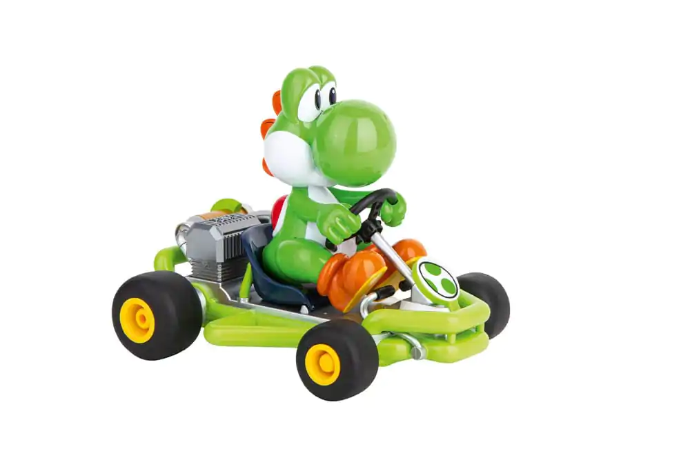 Super Mario Kart RC masina teleghidata 1/18 2.4GHz Pipe Kart Yoshi poza produsului