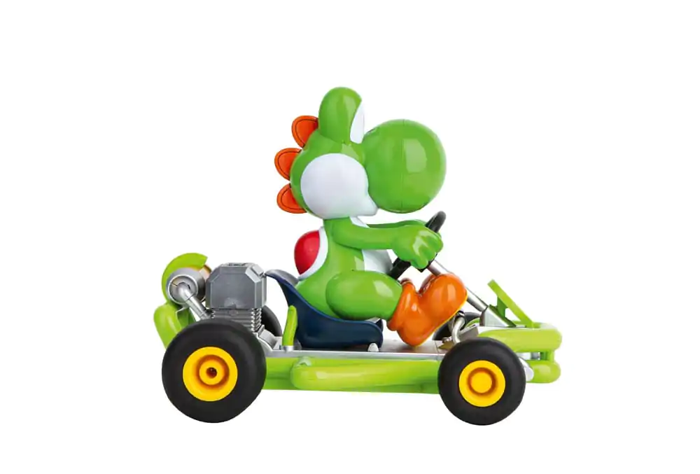 Super Mario Kart RC masina teleghidata 1/18 2.4GHz Pipe Kart Yoshi poza produsului