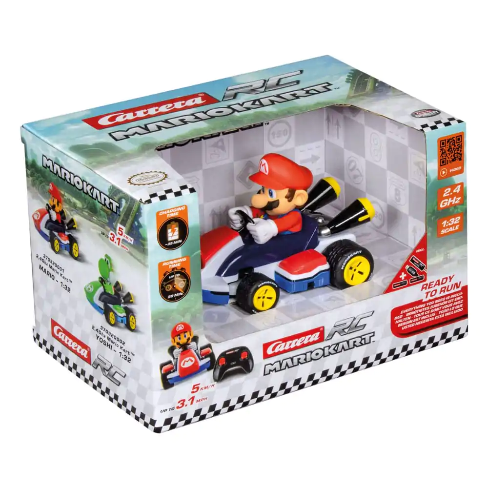 Super Mario Kart RC Kart de curse telecomandat 1/32 2.4GHz Mario poza produsului