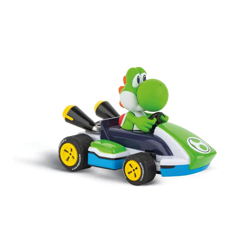 Super Mario Kart RC Kart de curse telecomandat 1/32 2.4GHz Yoshi poza produsului