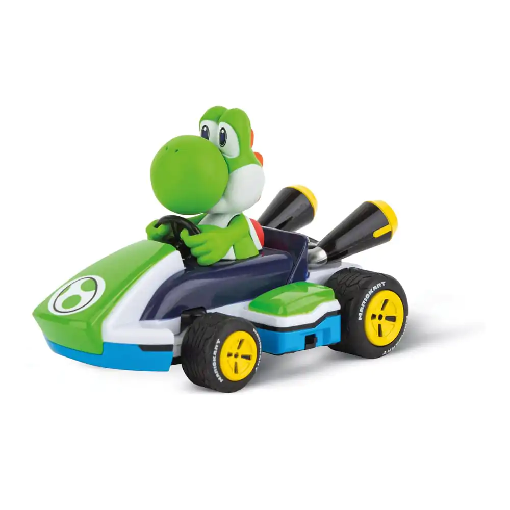 Super Mario Kart RC Kart de curse telecomandat 1/32 2.4GHz Yoshi poza produsului