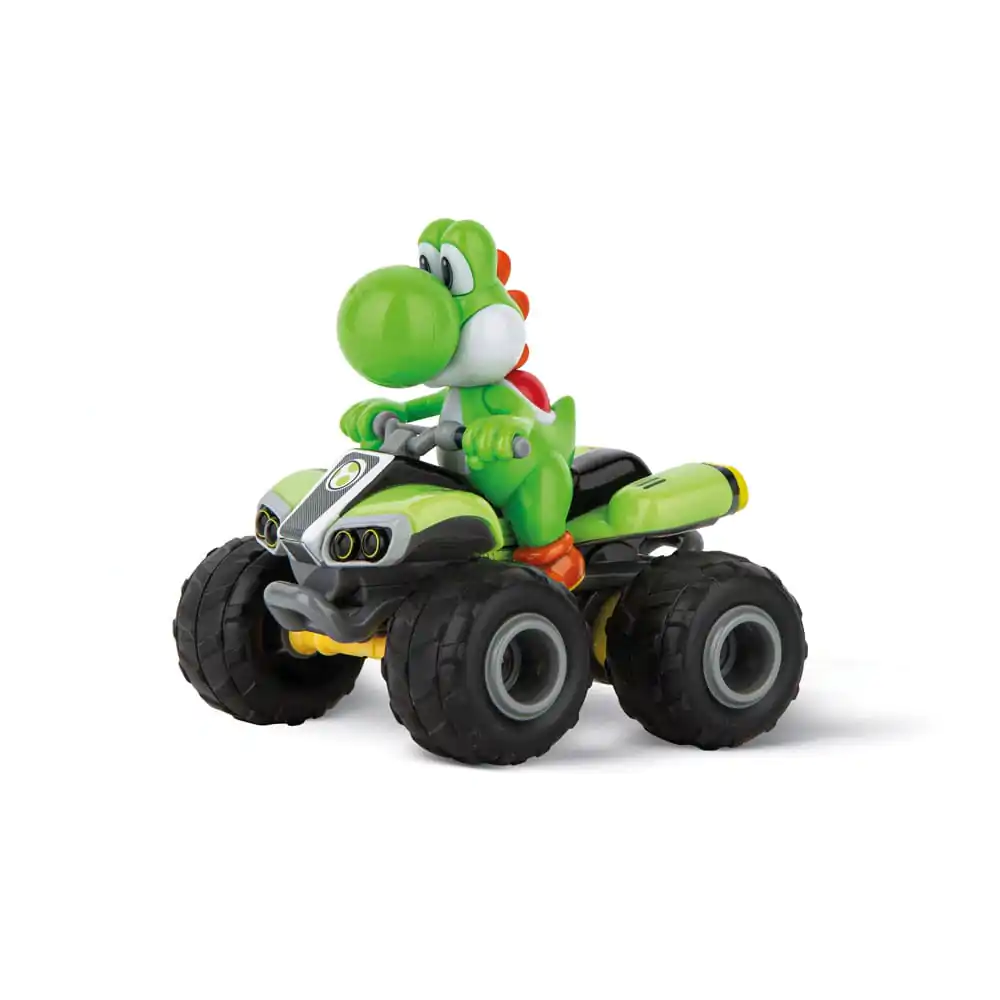 Super Mario Kart RC vehicul telecomandat Quad 1/40 2.4GHz Yoshi poza produsului