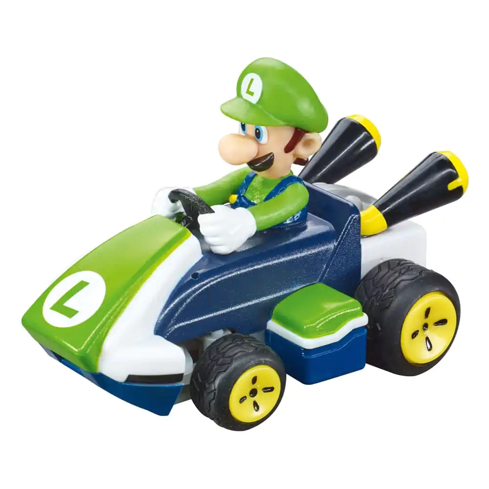 Super Mario Kart RC masina teleghidata 1/50 2.4GHz Mini Luigi poza produsului