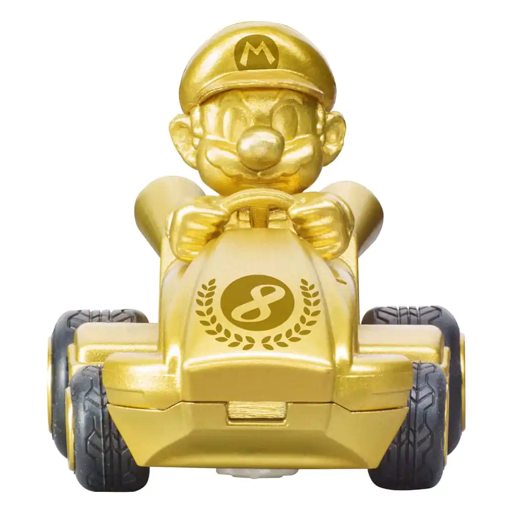 Super Mario Kart RC masina teleghidata 1/50 2.4GHz Mini Mario Gold poza produsului