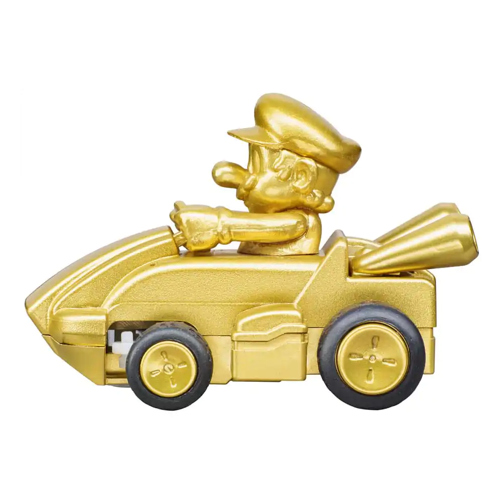 Super Mario Kart RC masina teleghidata 1/50 2.4GHz Mini Mario Gold poza produsului