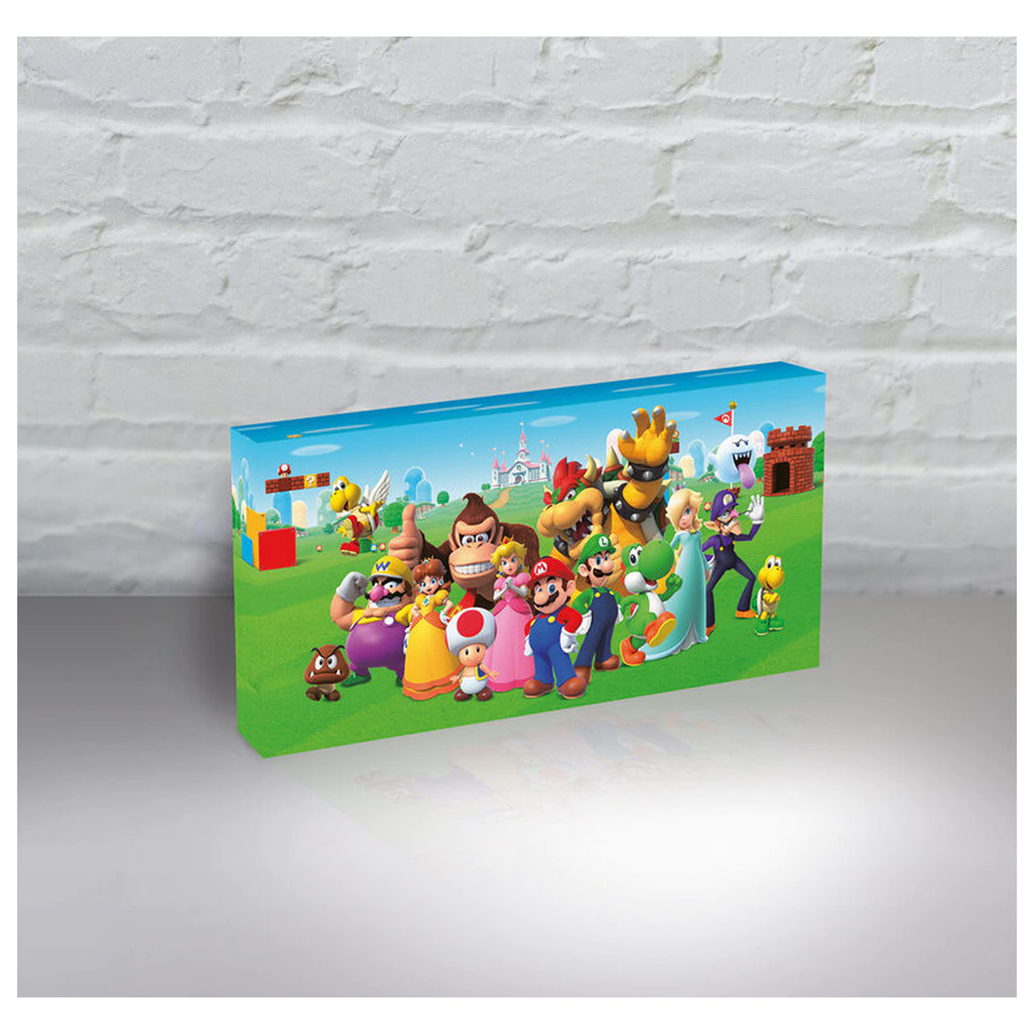 Super Mario tablou luminos poza produsului