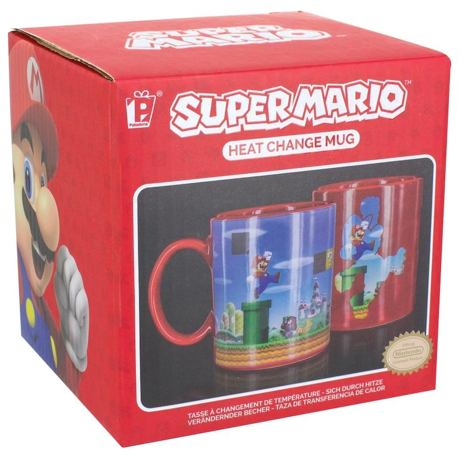 Cană termosensibilă Super Mario Level poza produsului