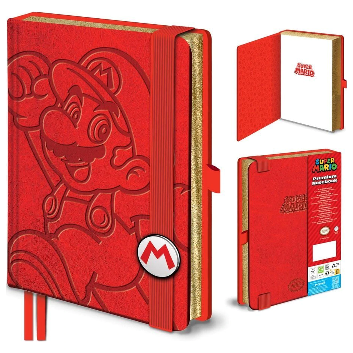 Super Mario - Mario Caiet A5 poza produsului