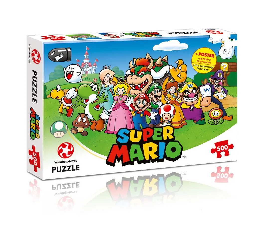 Puzzle Super Mario Mario și prietenii poza produsului