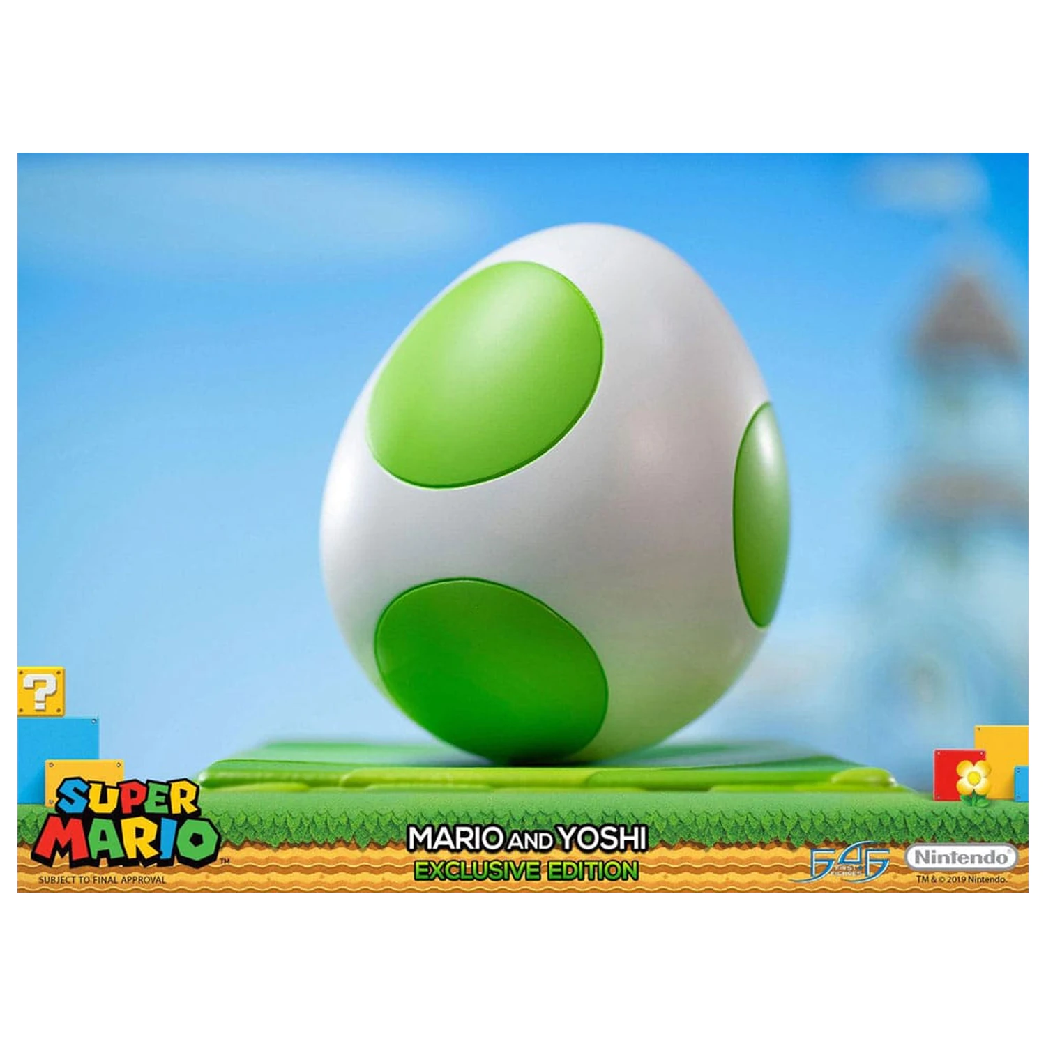 Super Mario Statuie Mario & Yoshi 48 cm poza produsului