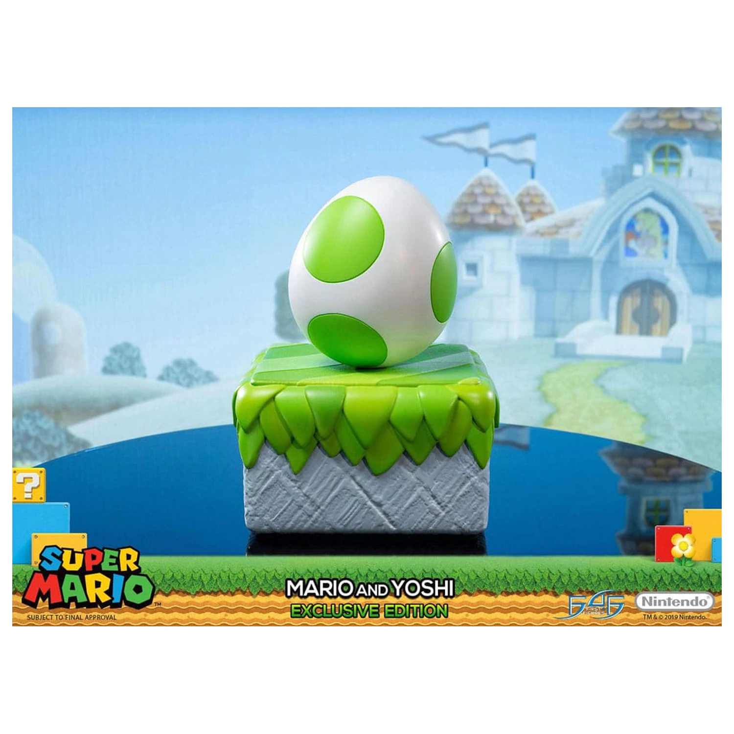 Super Mario Statuie Mario & Yoshi 48 cm poza produsului