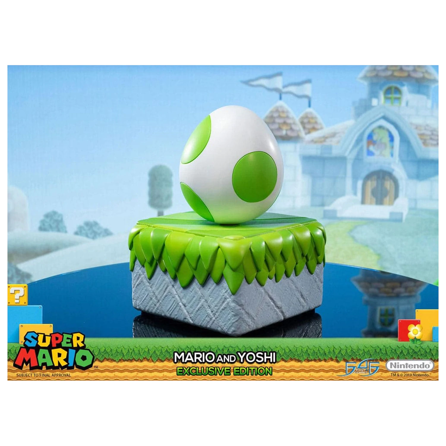 Super Mario Statuie Mario & Yoshi 48 cm poza produsului