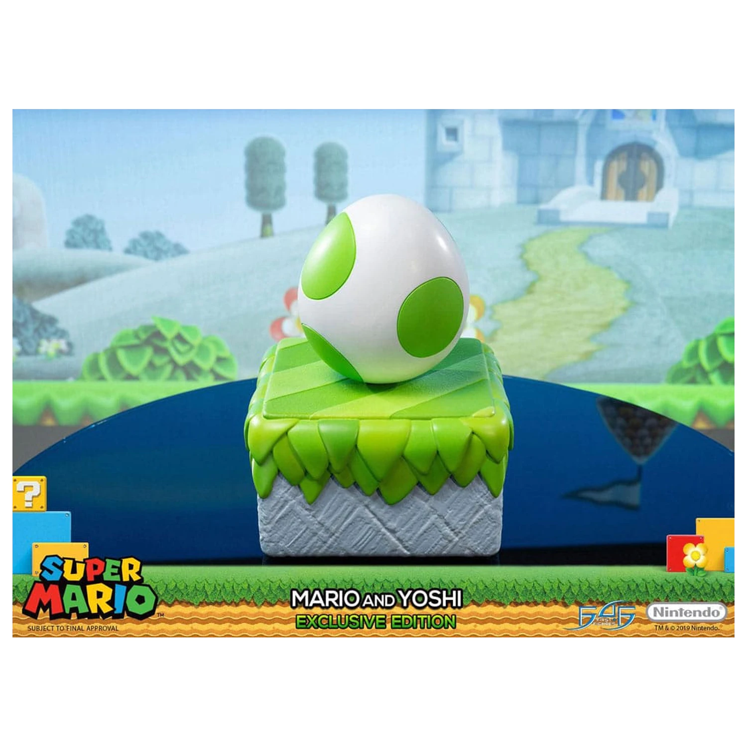 Super Mario Statuie Mario & Yoshi 48 cm poza produsului
