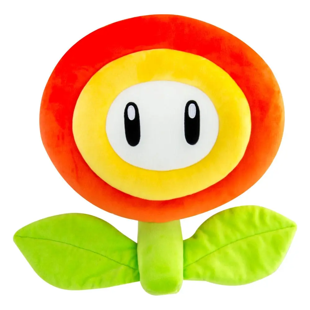 Figurină de pluș Super Mario Mocchi-Mocchi Fire Flower 38 cm poza produsului