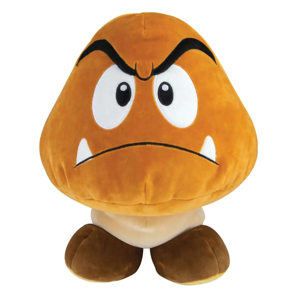 Super Mario Mocchi-Mocchi Figurina de pluș mega Goomba 32 cm poza produsului