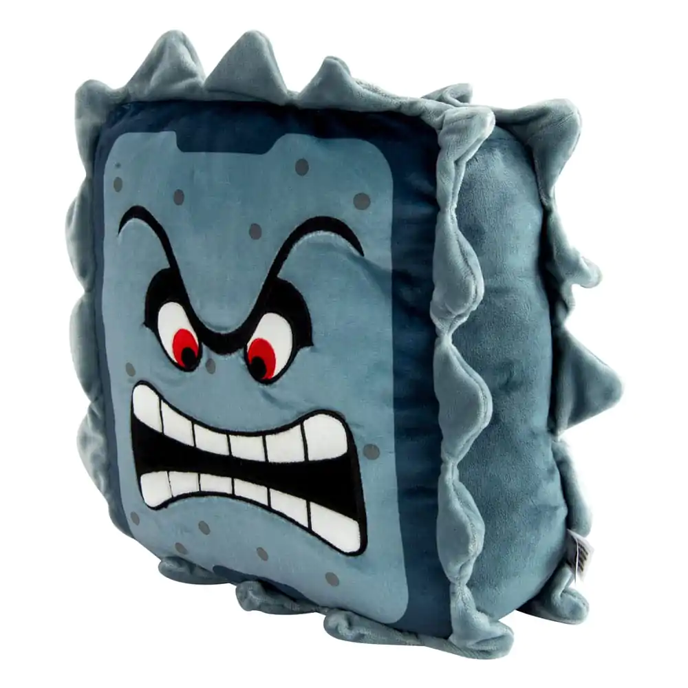 Figurină de pluș mega Mocchi-Mocchi Super Mario Thwomp 38 cm poza produsului