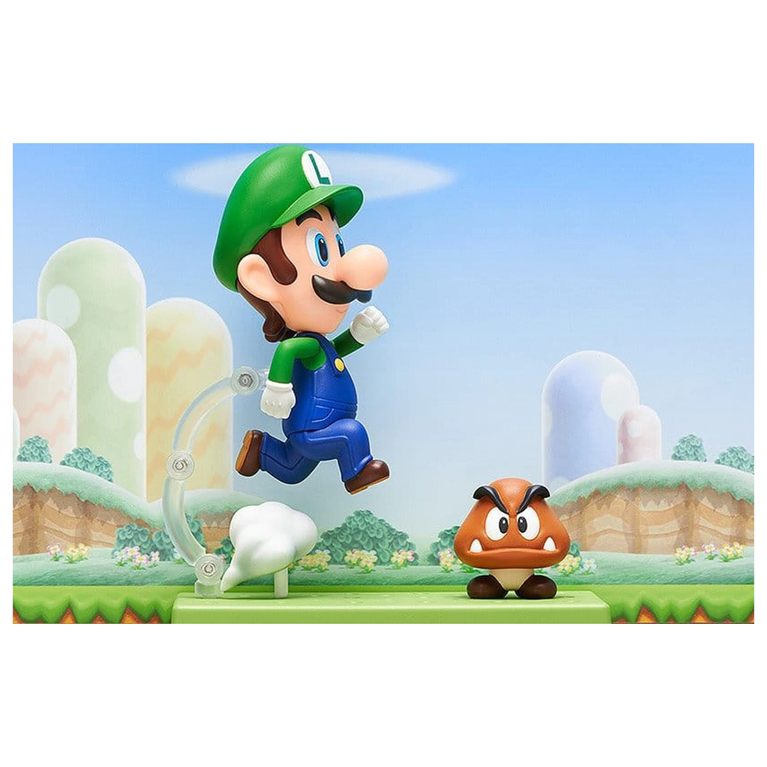 Super Mario Nendoroid figurina de actiune Luigi 10cm poza produsului