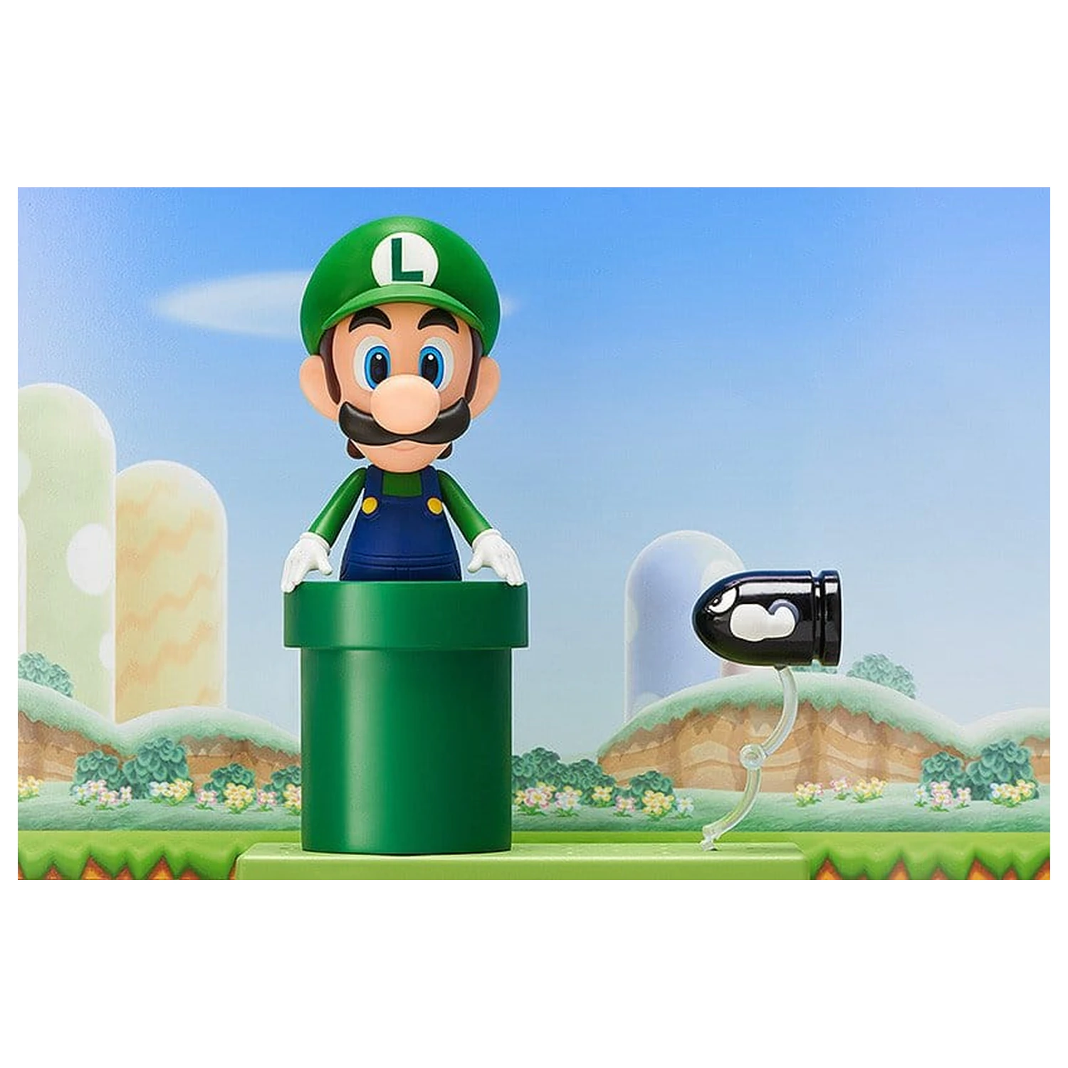 Super Mario Nendoroid figurina de actiune Luigi 10cm poza produsului