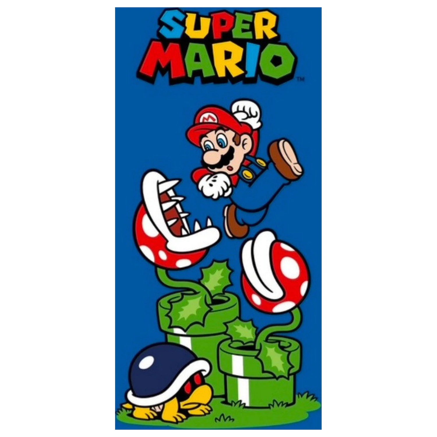Super Mario Piranha Plants Propop 70x140 cm poza produsului