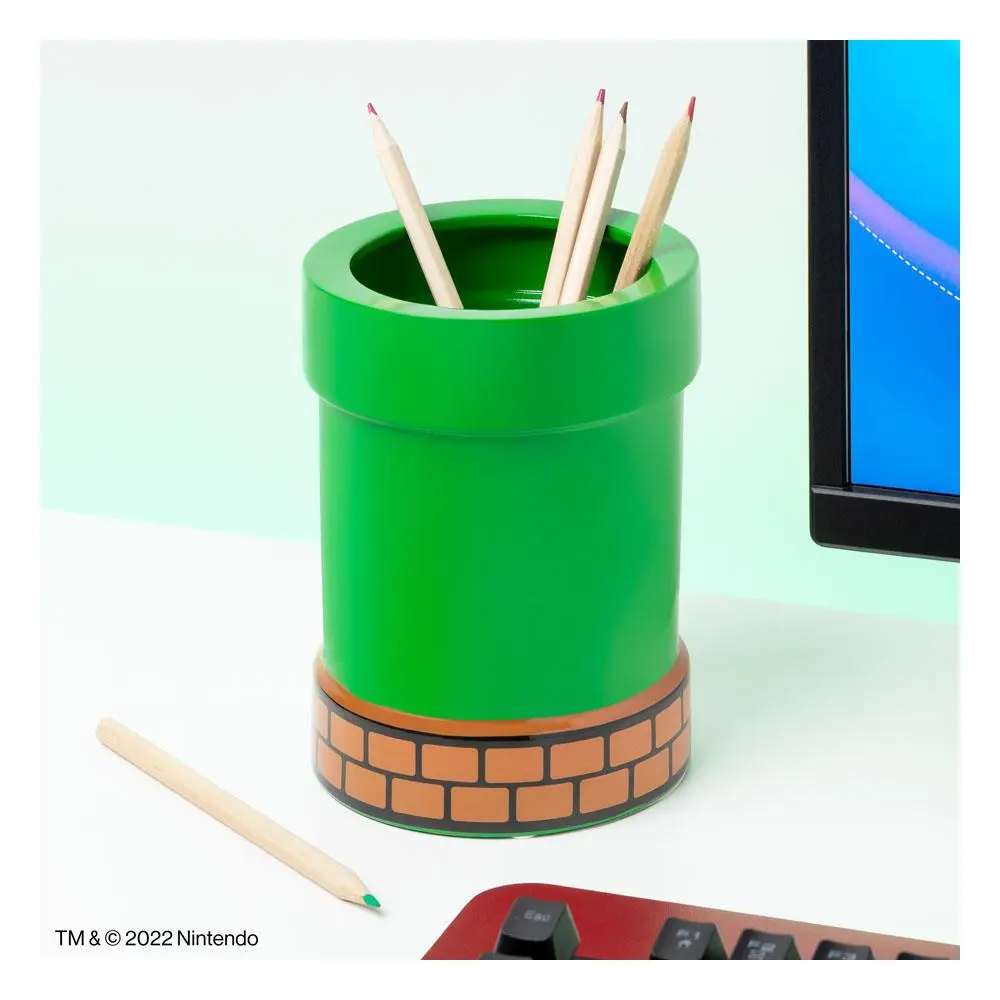 Super Mario Pen Pot Pipe Plant poza produsului