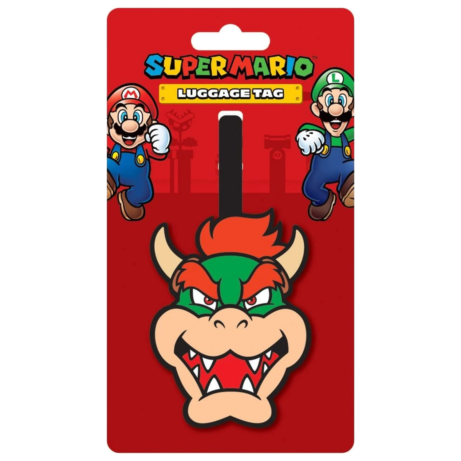 Super Mario Eticheta de bagaj (Bowser) poza produsului