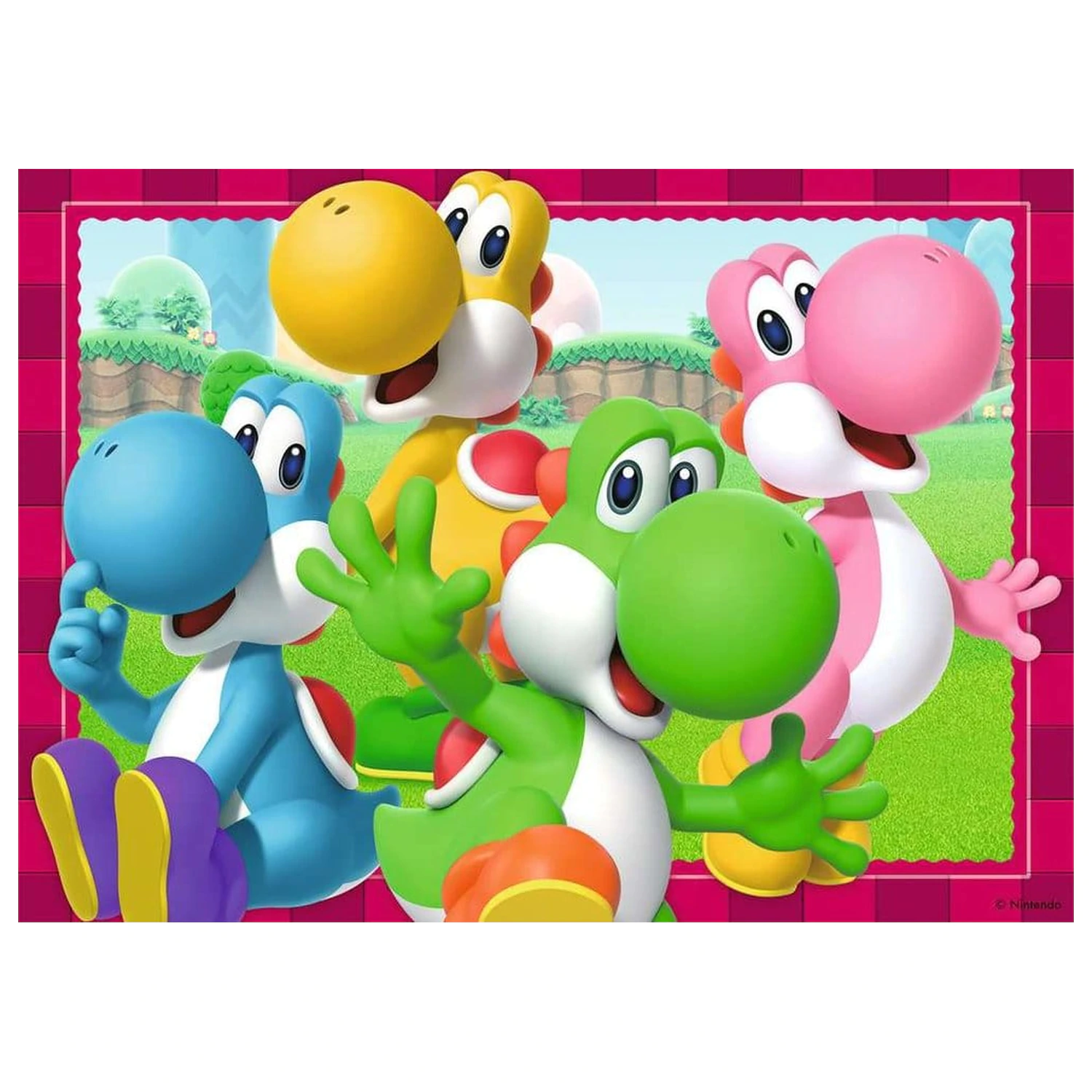 Super Mario Puzzle Set 4-în-1 Timp pentru Mario! (4x100 Piese) poza produsului