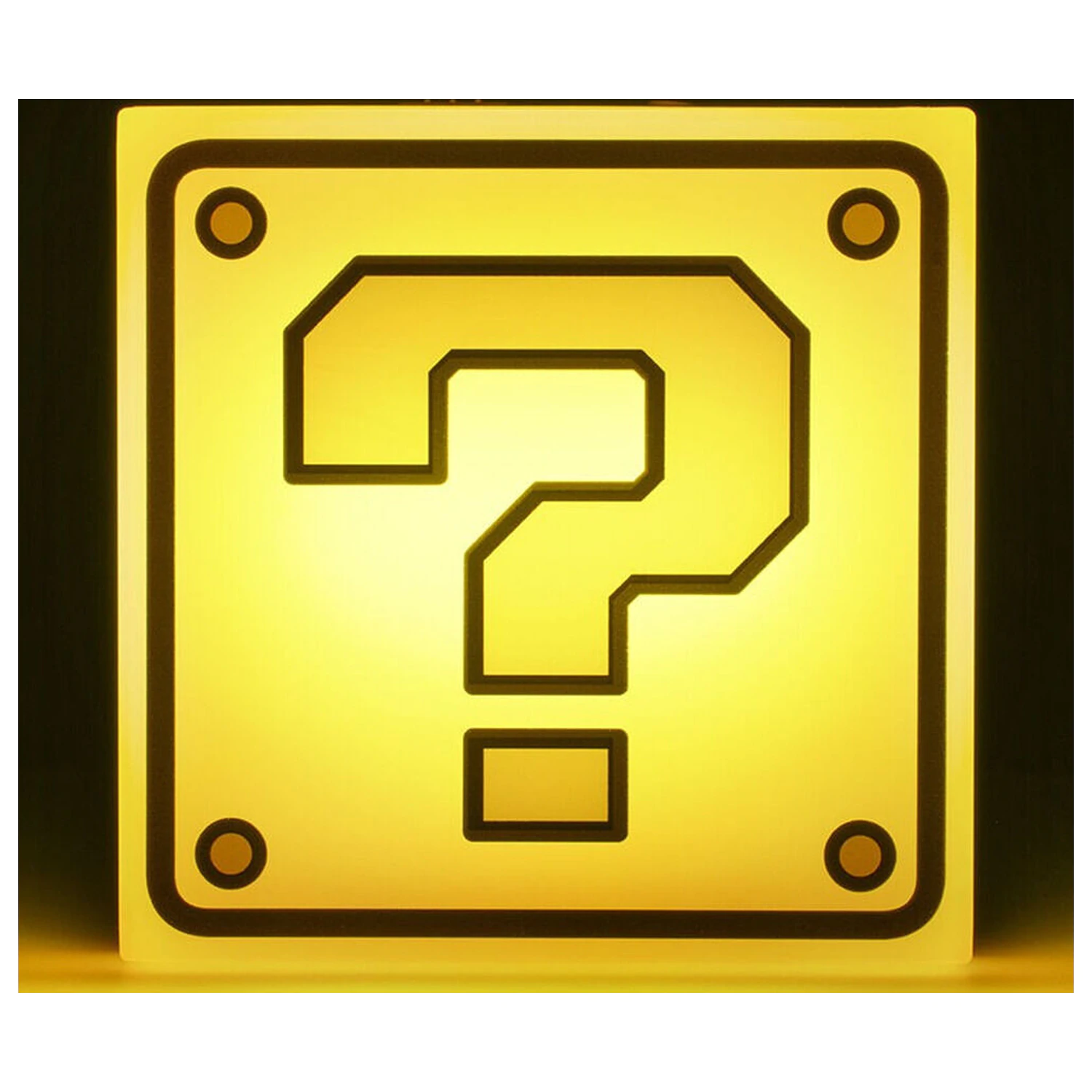 Super Mario Question Block lumina poza produsului