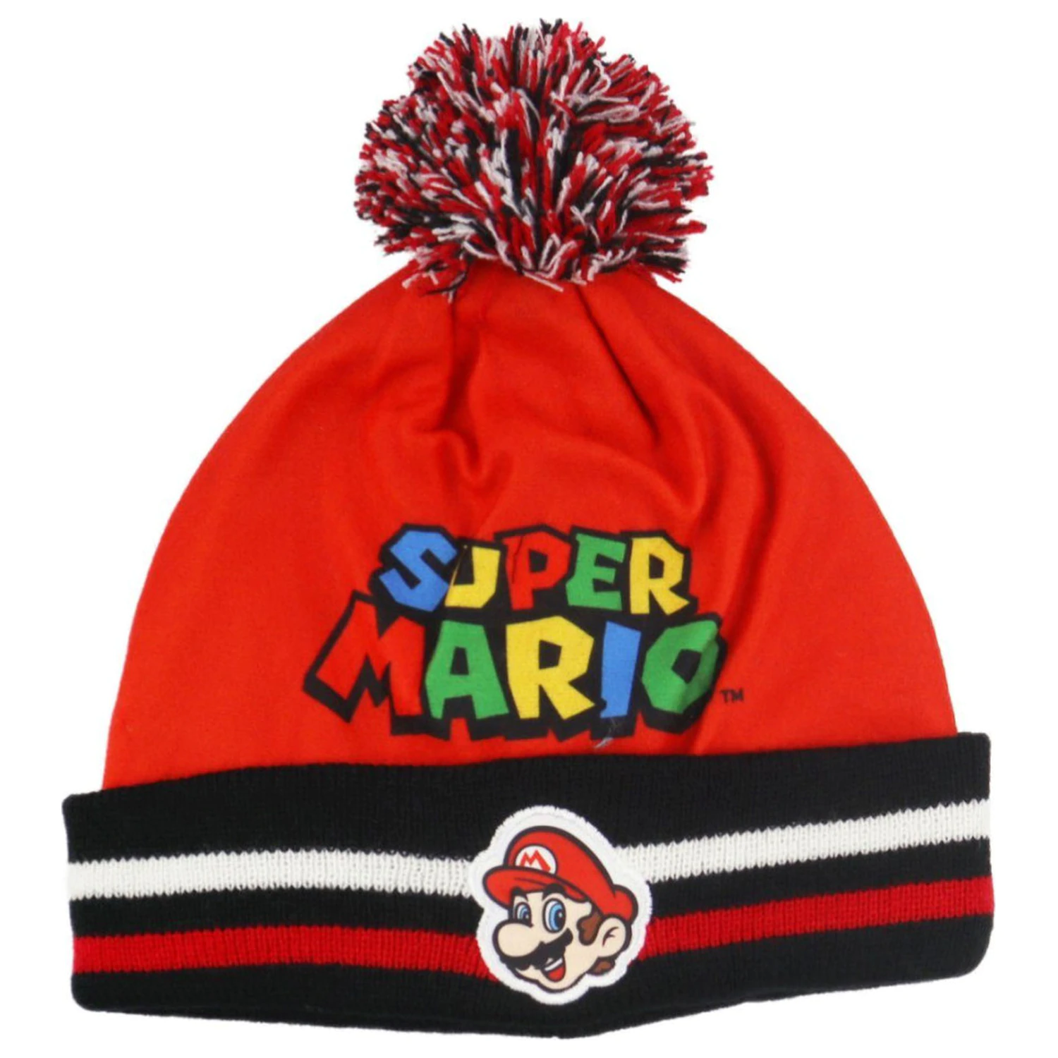 Super Mario Run set palarie copii + manusi 54 cm poza produsului