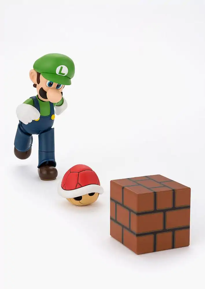 Super Mario S.H. Figuarts Figura de actiune Luigi 11 cm poza produsului