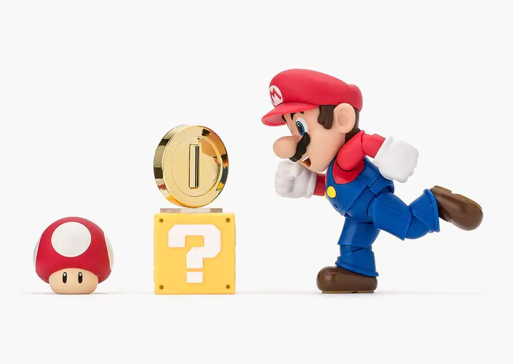 Super Mario S.H. Figuarts Figura de Actiune Super Mario 10 cm poza produsului