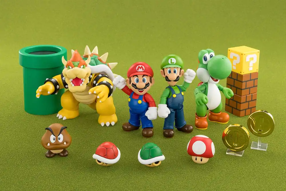 Super Mario S.H. Figuarts Figura de Actiune Super Mario 10 cm poza produsului