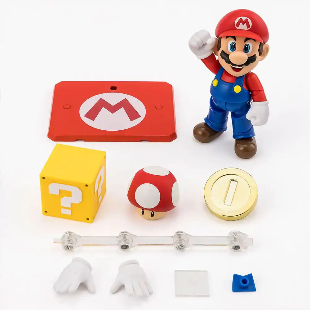 Super Mario S.H. Figuarts Figura de Actiune Super Mario 10 cm poza produsului