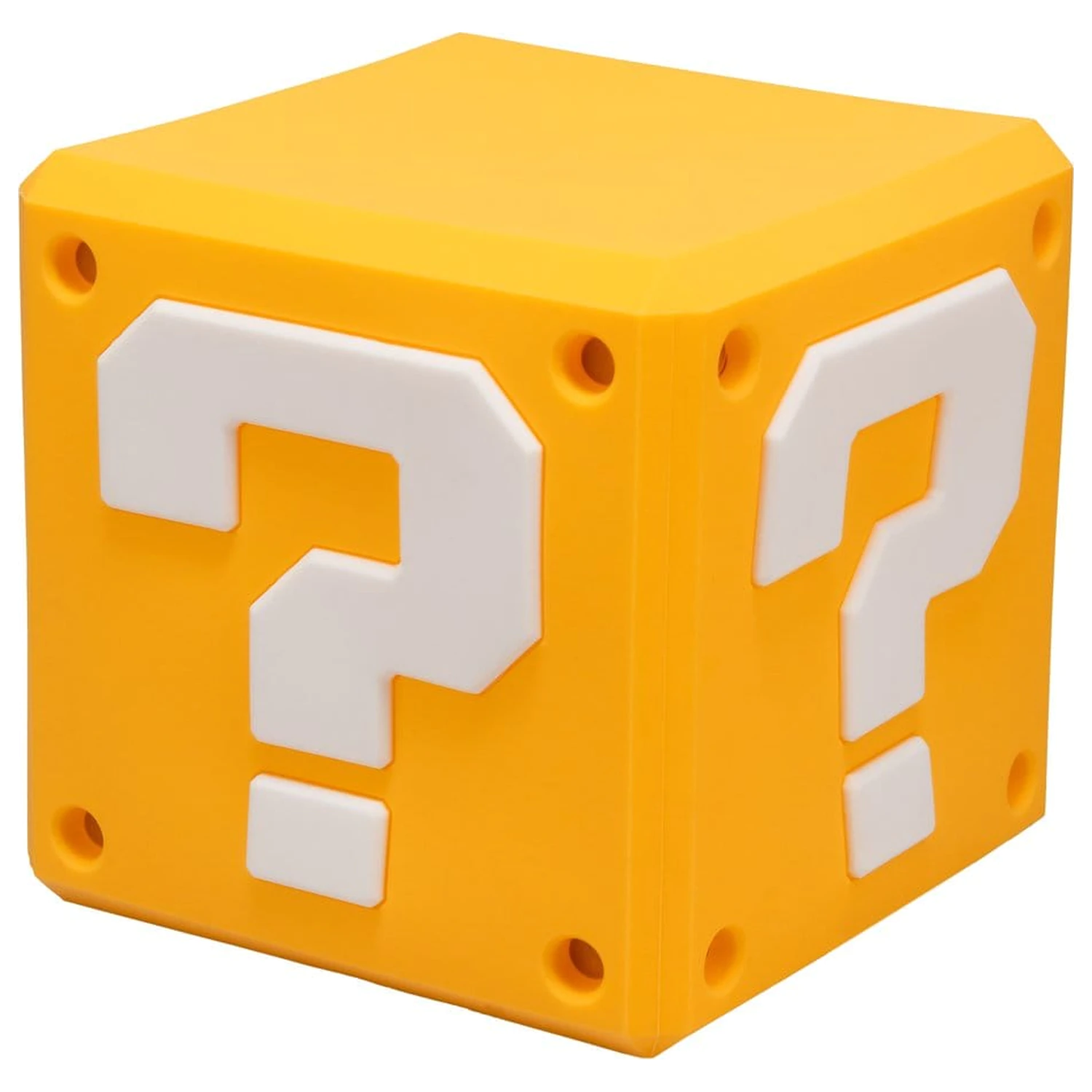 Super Mario SquishyGlo Silicon Light Question Block 13 cm poza produsului