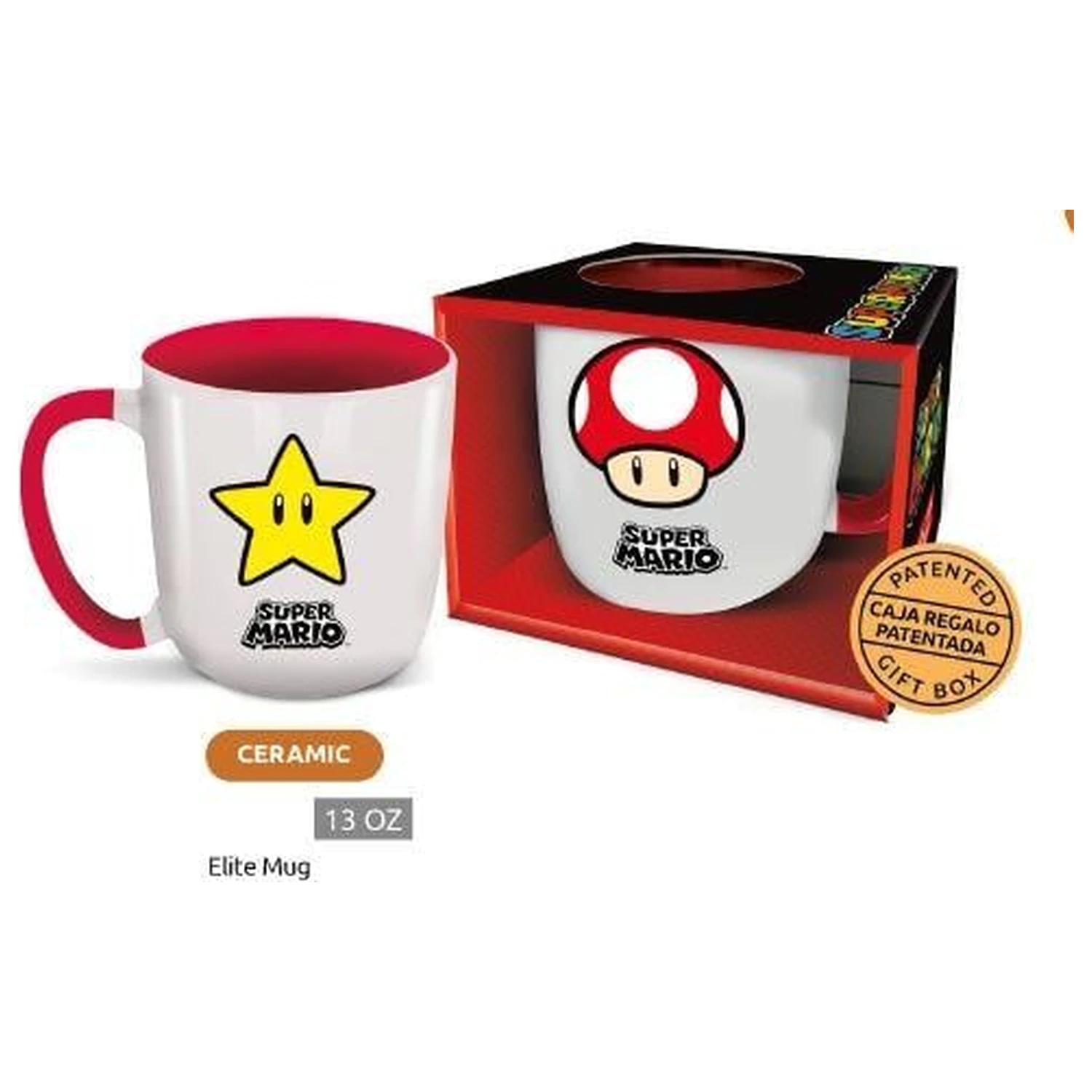 Super Mario Symbols Cană 380ml poza produsului
