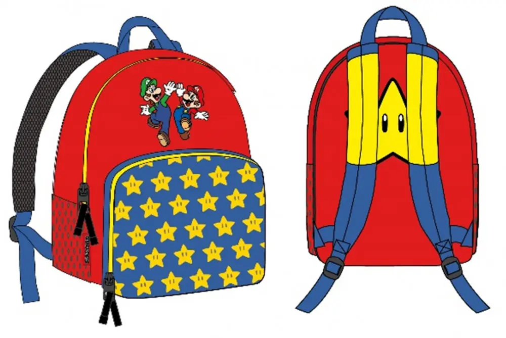 Super Mario Bag, Rucsac 28 cm poza produsului