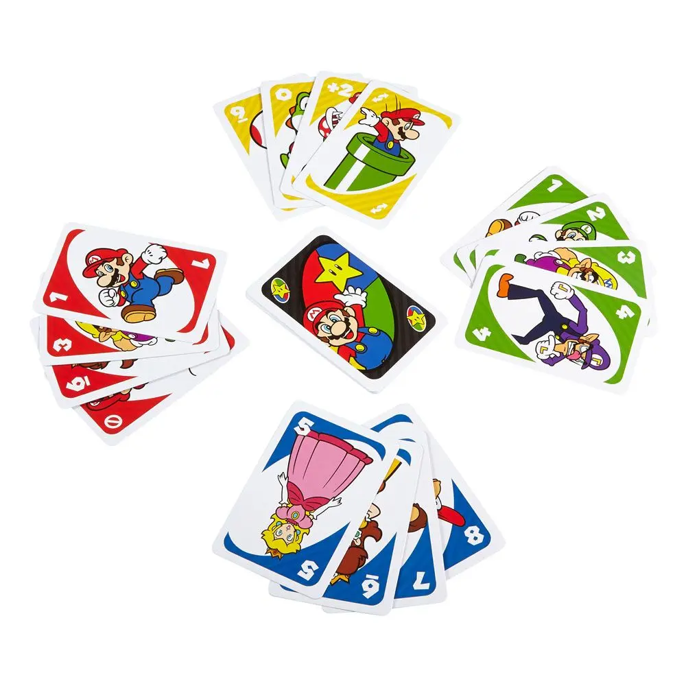 Super Mario Card Game UNO joc de cărți poza produsului